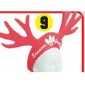 Foam Reindeer Antler Visor (22")